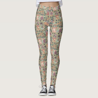 Rag Doll Zombies Halloween 2 Leggings