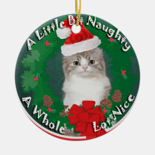 Ragamuffin Naughty or Nice Ornament