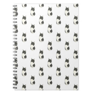 Ragamuffin Tuxedo Cat Notebook Notizblock