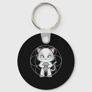 Ragdoll Cat Anime Kitten Dyslexie Bewusstsein Schlüsselanhänger