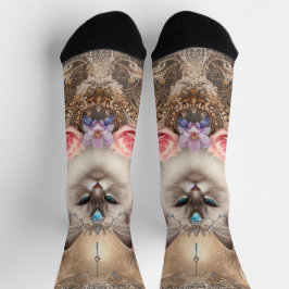 Ragdoll Cat Crew Socken