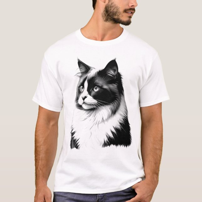 Ragdoll Cat Men's T-Shirt (Vorderseite)