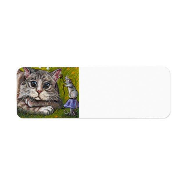 RAGDOLL CAT Mouse Label (Vorne)
