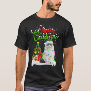 Ragdoll Cat Xmas Dekorationen Santa Ragdoll Chris T-Shirt