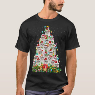 Ragdoll Cat Xmas Lights Weihnachten T-Shirt