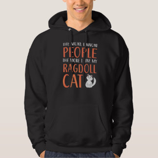 Ragdoll Cats Eigentümer Kitty Paw Liebe Meow Kitte Hoodie