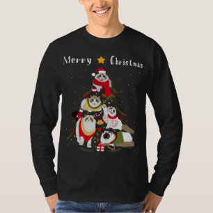 Ragdoll Christmas Tree Xmas Cat Lover T-Shirt