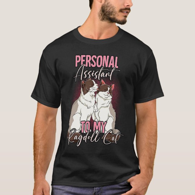 Ragdoll-Katze  10 T-Shirt (Vorderseite)