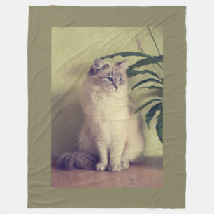 Ragdoll Katze Fleecedecke