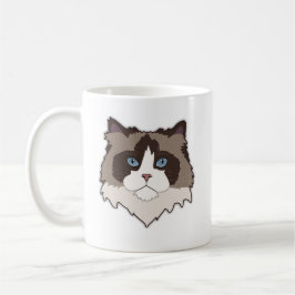 Ragdoll-Katze Kaffeetasse
