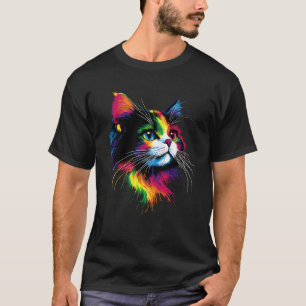 Ragdoll-Katze Katzen-Mama Kätzchen Miauen Süße Rag T-Shirt