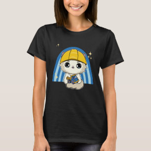 Ragdoll Katze mit Spielzeug T-Shirt