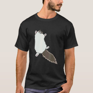 Ragdoll-Katze Sploot Stretch T-Shirt