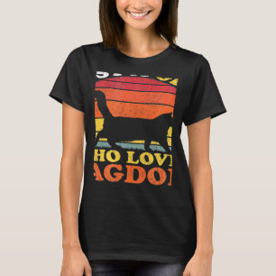 Ragdoll-Katze Vintage Nur Ein Mädchen Das Ragdoll T-Shirt