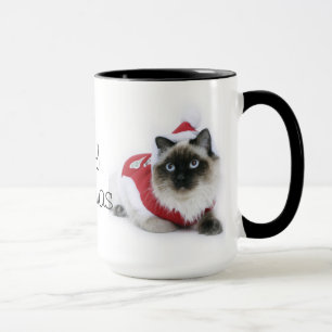 Ragdoll Katze WeihnachtsTasse Tasse