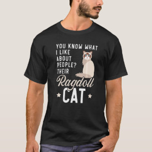 Ragdoll-Katzen Besitzer Kitty Kätzchen Liebe Miaue T-Shirt
