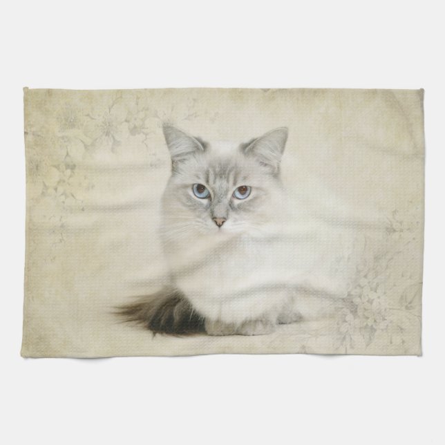 Ragdoll-Katzen-Handtuch Handtuch (Horizontal)