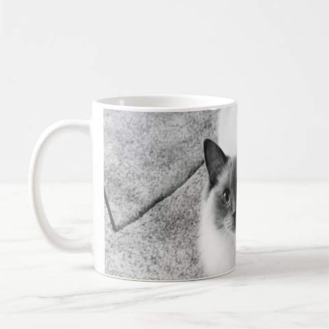 Ragdoll Katzen-Tasse Kaffeetasse (Links)