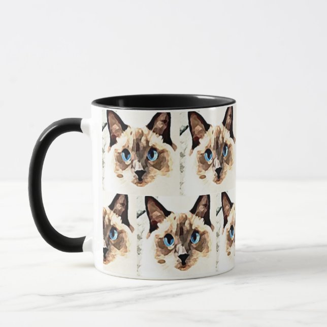Ragdoll Katzen-Tasse Tasse (Links)