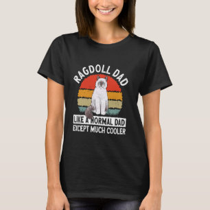 Ragdoll-Katzenbesitzer Ragdoll-Vater T-Shirt