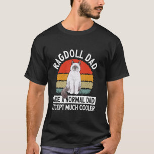 Ragdoll-Katzenbesitzer Ragdoll-Vater T-Shirt