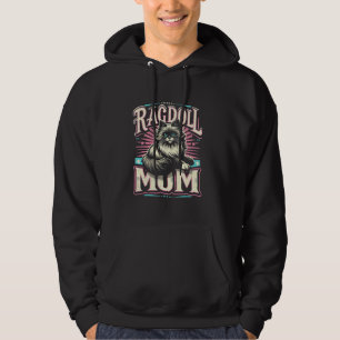 Ragdoll-Katzenmutter Lustige Ragdoll-Katze Haustie Hoodie