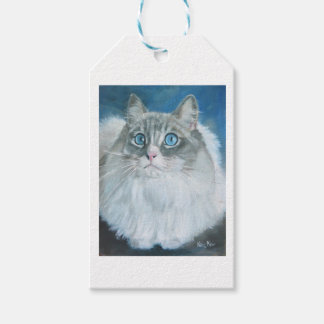 Ragdoll Katzenölmalerei Geschenkanhänger