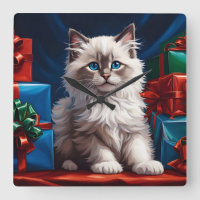 Ragdoll Kitten Christmas Present