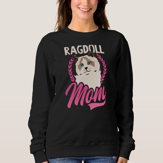 Ragdoll Mama Sweatshirt (Vorderseite)