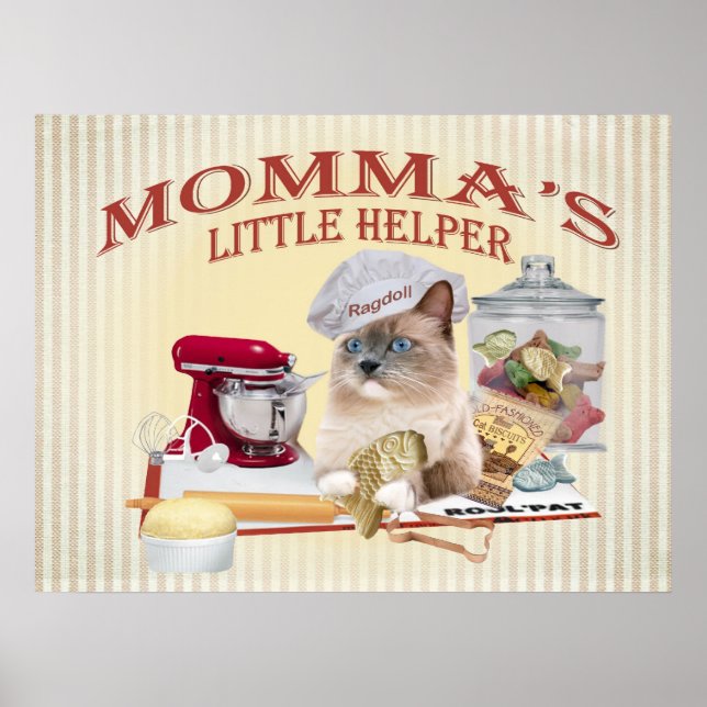 Ragdoll Mommas "Lit Helper Poster" Poster (Vorne)