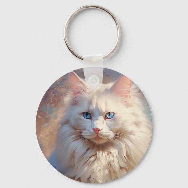 Ragdoll Schlüsselanhänger (Vorderseite)