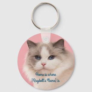 Ragdoll Schlüsselanhänger