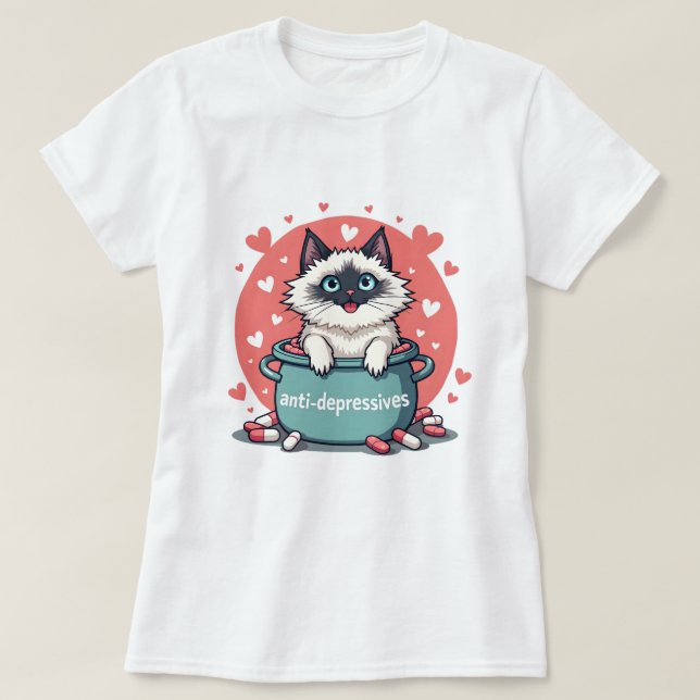 Ragdoll T-Shirt (Design vorne)