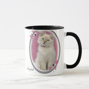 ragdoll Tassenrosa Tasse