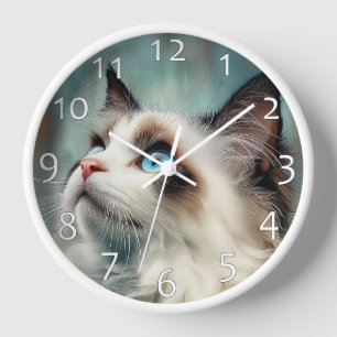Ragdoll Uhr