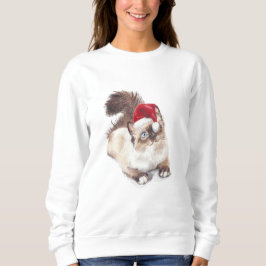 Ragdoll Weihnachts-T - Shirt von Artist GV Hemming