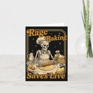 Rage Baking rettet Live Funny Chaos Kitchen Karte