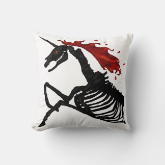 Rage - Einhornskelett Kissen