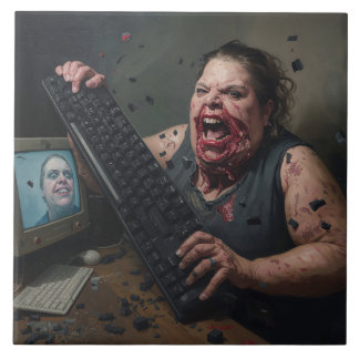 Rage Error: System Failure - Ctrl Alt Delirium Fliese