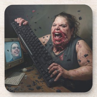 Rage Error: System Failure - Ctrl Alt Delirium Getränkeuntersetzer