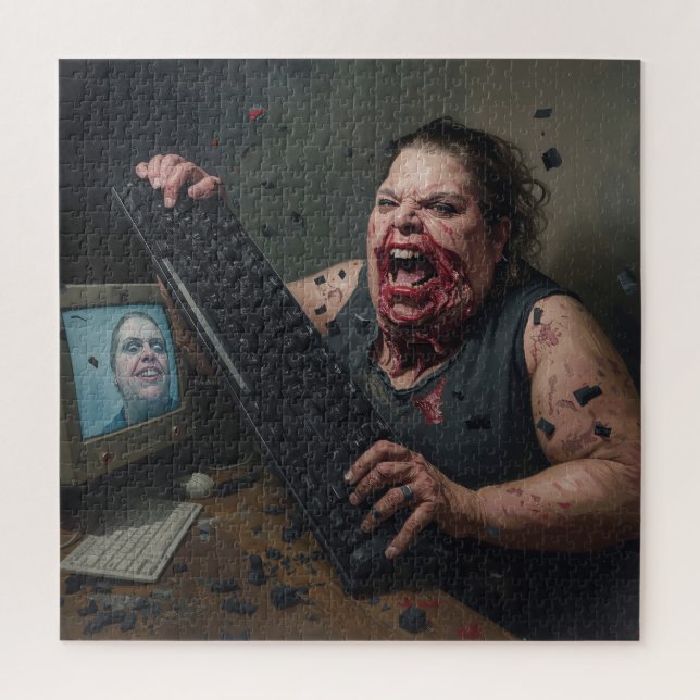 Rage Error: System Failure - Ctrl Alt Delirium Puzzle (Vertikal)