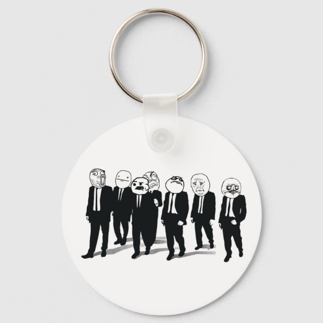 Rage Gang Schlüsselanhänger (Vorderseite)