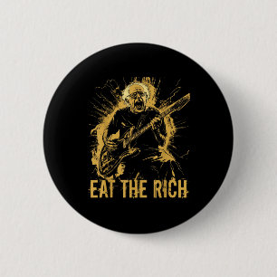 Rage gegen die Oligarchie Bernie Sanders kämpft Pr Button