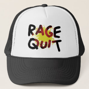 Rage Quit Truckerkappe