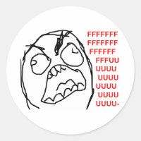 Rage Typ Angry Fuu Fuu Rage Gefechtsmeme