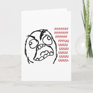 Rage Typ fuuu fuuuuu Karte