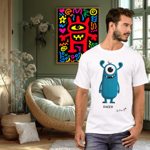 Rager Monster   Originaldesign für Partylaune T-Shirt