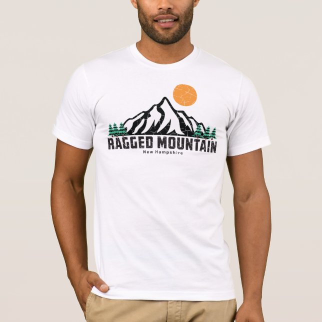 Ragged Mountain Ski Sunset T - Shirt (Vorderseite)