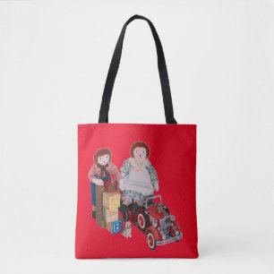 Raggedy Ann & Andy Puppen mit Spielzeug