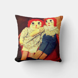 Raggedy Ann und Andy Doll Kissen